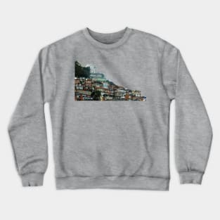 FAVELA Viva Magenta, Rio de Janeiro Crewneck Sweatshirt